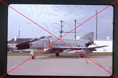 U12 - 35mm Kodachrome Aircraft Slide - F-4C Phantom 63-7576 ADWS @ Tyndall 1978 • $8.99