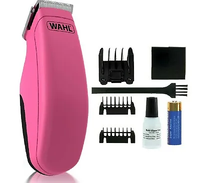 WAHL POCKET PRO PINK - Animal Trimmer Pet Shaver Bp PawMits Mini Dog Clippers  • £13.49