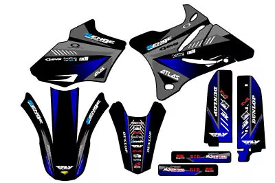 2002-2014 YZ 85 SURGE Black Senge Graphics Kit Compatible With Yamaha • $126.49