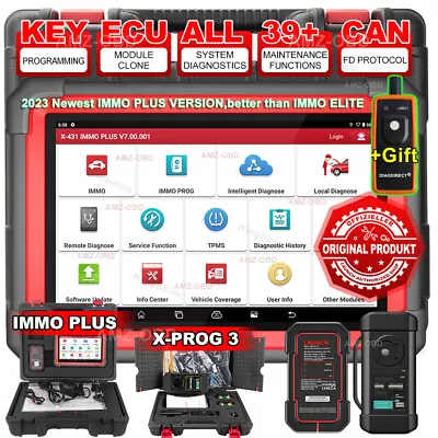 LAUNCH X431 IMMO PLUS Key Programming Auto All System Diagnostic Scanner Tool • $109