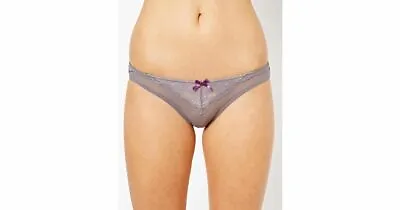 Elle Macpherson Intimates Bikini Brief Size Small Gentle Jade Dove Grey/Rose New • $30