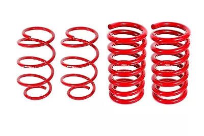 BMR SP086R For 15-17 S550 Mustang Drag Version Lowering Springs (Set Of 4) - Red • $266.95