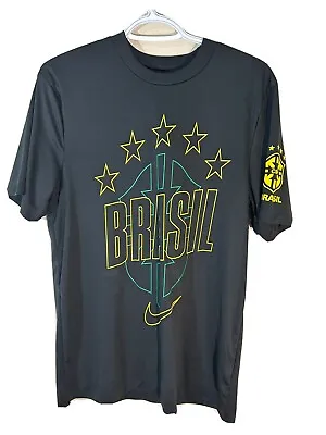 $11.50 • Buy Blue Nike Brazil T Shirt Medium