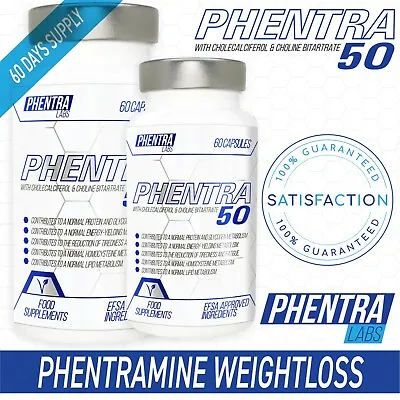 £17.49 • Buy Phen 50 Stronger Than Phen 375 Phentramine Weight Loss Diet Slimming Pills Tabs