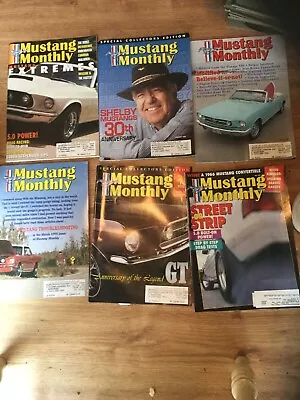 Mustang Monthly Magazines  Lot Of 16 All From 1994 Thru  2010 • $47.77