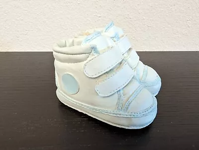 K's Collection Figurine Child's Blue Tennis Shoe Baby Decorative Plaster - Decor • $16