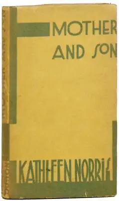 Kathleen Norris. Mother & Son. 3rd Printing/DJ. 1929. Sentimental Essay • $86