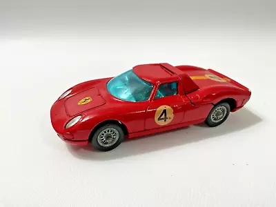 Corgi Toys #314 Vintage 1960 Ferrari Berlinetta 250 LeMans N°4 Red NICE 1965 • $19.99