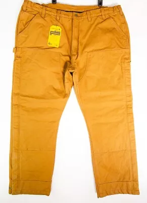 Carhartt Loose Fit Washed Duck Insulated Lined Utility Work Pants Men’s 2XL • $42.49