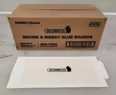 New Formula 72 Catchmaster Mouse Glue Traps Glue Boards Mouse Traps GlueBoards • $33.95