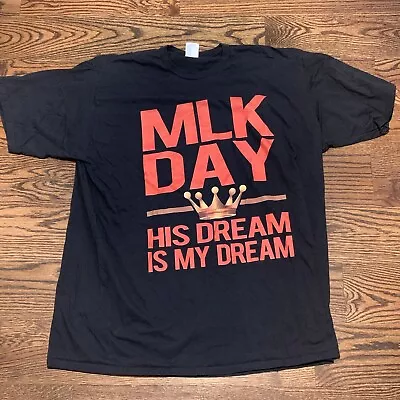 MLK Day Black History Month Streetwear Shirt Crown Martin Luther King Size 3X • $14.95