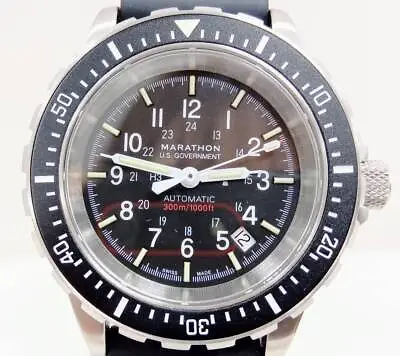 MARATHON WW194006 GSAR Automatic Military Men's Used Watch Date Condition • $1325