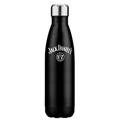 Jack Daniels Insulated Hot Cold Stainless Steel Tea Coffee Water Bottle • $28.95