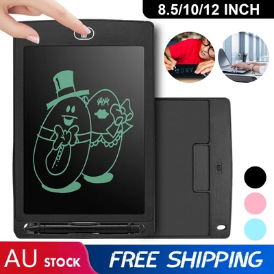 $7.89 • Buy 8.5/10/12  LCD Writing Tablet Drawing Board Colorful Doodle Handwriting Pad HOT