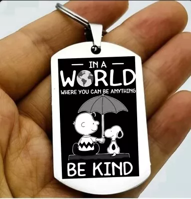 Snoopy Charlie Brown Hot Quote Keychain  • $12