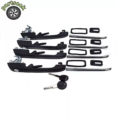 4 PCS Outer Door Handle With Keys For VW Golf Jetta MK1/MK2 Scirocco Rabbit • $55.25