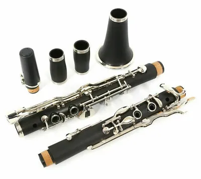 Clarinet G Key Clarinet Ebonite Wood Nickel Plated Keys With Case Parts Yinfente • $169