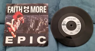 Faith No More - Epic - Vinyl Record 7  Inch Single - Mike Patton Mr Bungle • $8.69