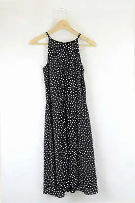 Zara Black And White Polka Dot Dress XS By Reluv Clothing • $9.91