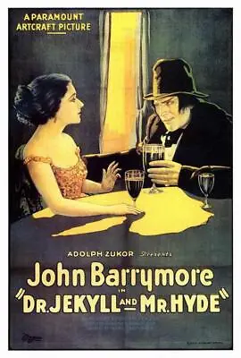 DR. JEKYLL AND MR. HYDE Movie POSTER 27 X 40 John Barrymore Martha Mansfield A • $24.95