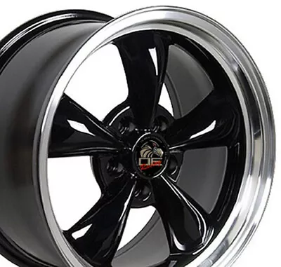 Wheel For Ford Mustang 1994-2004 17x8 Machined Black Rim 5 Lug • $186.87