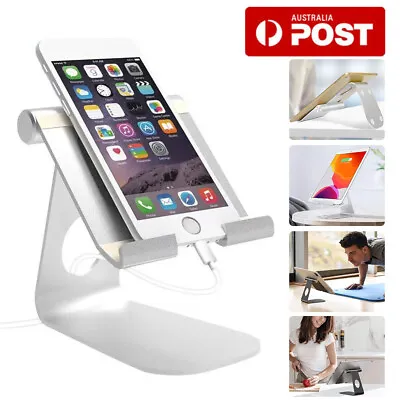 $19.59 • Buy Tablet Stand Holder Mount For IPad Pro Mini Air IPhone Samsung Apple Universal