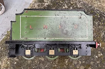 Live Steam 3.5” 5” Gauge 6 Wheel Tender Water Coal Locomotive Train Loco Project • £150
