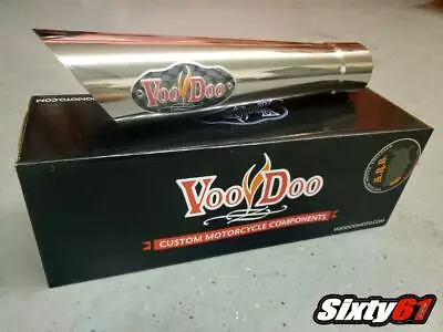 VooDoo Shorty Slash Polished For VooDoo Sidewinder Race Exhausts Headers • $192.95