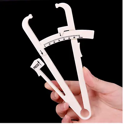 £4.99 • Buy Body Fat Tester Calipers & Chart, Check Your BMI - UK Stock