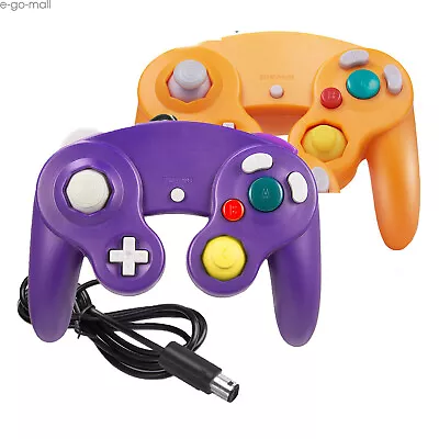 Wired Classic Orange Controller Gamepad For Nintendo GameCube GC & Wii U Console • $7.99