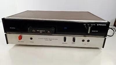 Pioneer H-R88 8 Track Deck Player/Recorder - Tested/Working Serviced • $144.99