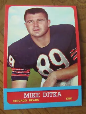 1963 Topps Football - # 62 Mike Ditka E Chicago Bears • $249.99