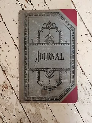 Vintage Journal Ledger Book Distressed Look Blank Pages Hardcover • $18.50