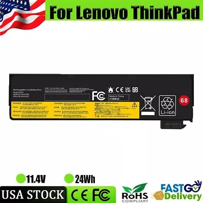 Battery For Lenovo ThinkPad X240 X250 X260 T440 T440S T450 45N1134 45N1776 68 • $20.79