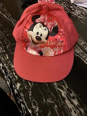 Disney Mickey Minnie Mouse Baseball Cap Lovely Sun Hat • £5