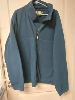 Cabela's Blue 3XL Tall-Polartec-Full Zip Fleece Jacket • $42.99