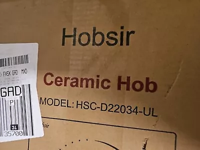 Hobsir 2 Burner Electric Ceramic Hob  Cooktop  Hsc-d22034-ul • $110