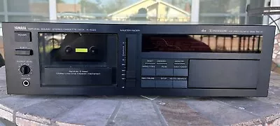 Yamaha K-1020 Cassette Deck. Dolby Dbx. Sendust Recording/playback Heads. 3-Head • $269