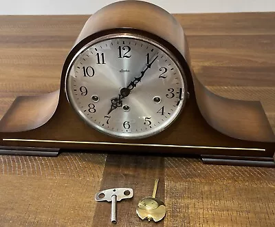 Vintage Linden Triple Chime Mantle Clock (1051-020) Needs Work • $97.46