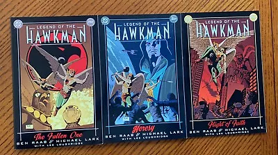 DC Comics Legend Of The Hawkman 1 2 3 2000 Mini Ben Raab Michael Lark VF/NM • $5.99