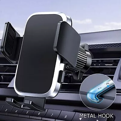 Air Vent Car Phone Holder Universal Car Mount For IPhone 14 15 Samsung Phone GPS • $7.95