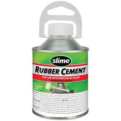 $34 • Buy RUBBER CEMENT TYRE TUBE PATCH REPAIR GLUE COLD SOLUTION 236ml WITH BRUSH 1050 