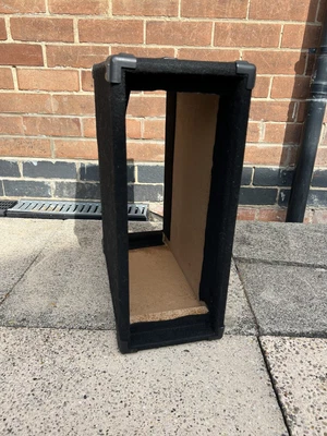 £20 • Buy 4U Rack Carpet Covered Wooden Case 19  Flight Case