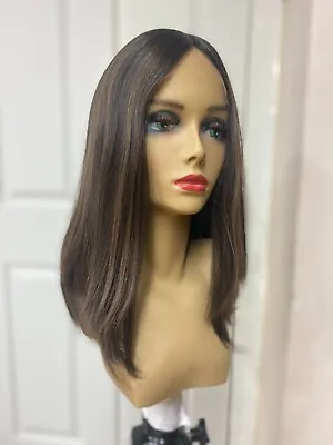Malky Wig European Multidirectional Lace Front 18  Straight Small Layers #4/8 • $1400