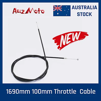 Universal 180cm Straight Throttle Cable For Gas Petrol Scooter Go Kart Mini Bike • $9.86