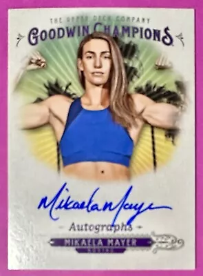 2018 Goodwin Champions “Autographs” (Mikaela Mayer - Boxing - #A-MM) • $35.99