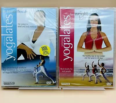 Yogalates - Firm Fit And Flexible & For Weight Loss DVD's (New And Sealed) • £6.99