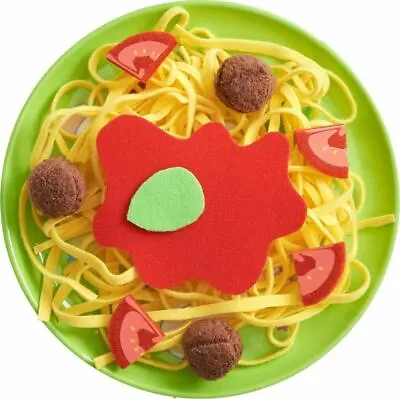 HABA Spaghetti Bolognese Soft Plush Pretend Play Food • $14.99