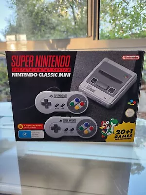 Nintendo Classic Mini: Super Nintendo Entertainment System - AUS PAL - BRAND NEW • $160