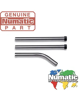 £34.99 • Buy Numatic 38mm Pipe Wand Set Stainless Steel 3 Piece 602917 GENUINE WVD570 CTD570